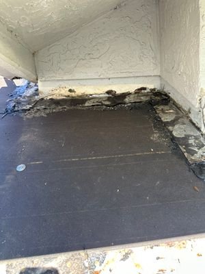 Waterproofing installed during a BallenIsles tile roof repair