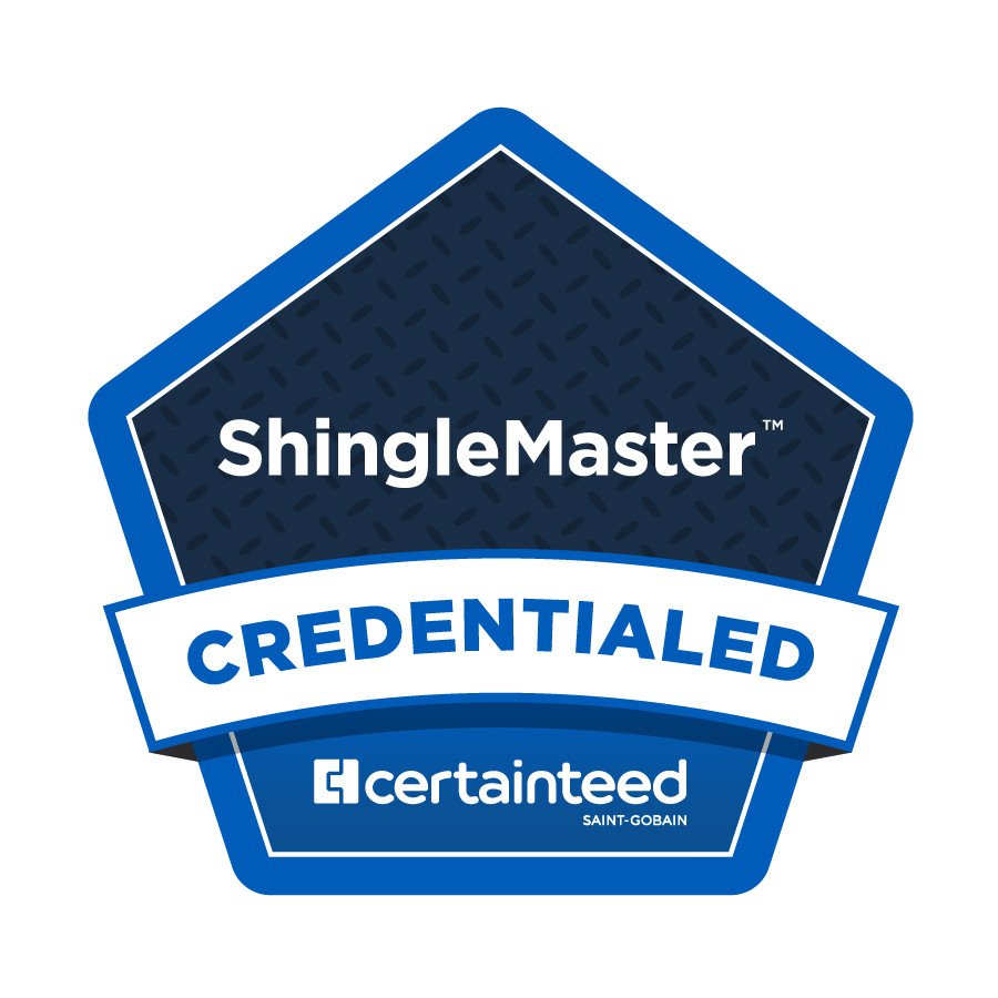 CertainTeed ShingleMaster credential held by Roofs Done Right LLC